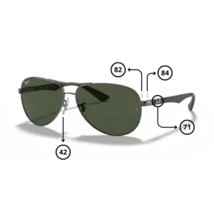 Piezas de repuesto originales Ray-Ban RB8313
