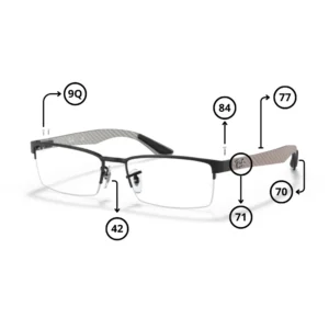 Piezas-de-Repuesto-Ray-Ban-8412-Originales.