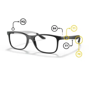 Piezas de repuesto originales Ray-Ban RB8903