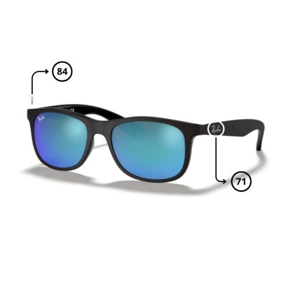 Piezas de Repuesto Ray-Ban Junior 9062S Originales