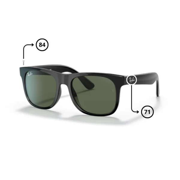 Piezas de Repuesto Ray-Ban Junior 9069S Originales