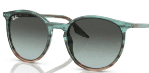 Lentes originales Ray-Ban RB2204 Phantos, color GK · Azul vintage degradado negro