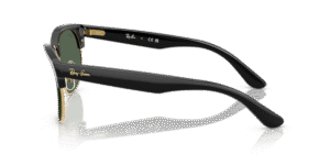 Patillas originales Ray-Ban RB0504S Clubmaster Reverse, color 6677 · Negro