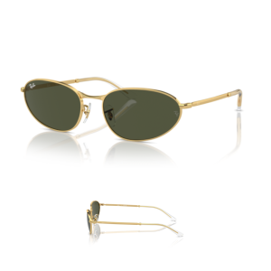 Lentes originales Ray-Ban RB3734, color 31 · Verde