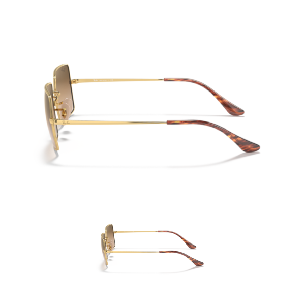 Patillas-Varillas Ray-Ban 1969 RECTANGLE Originales