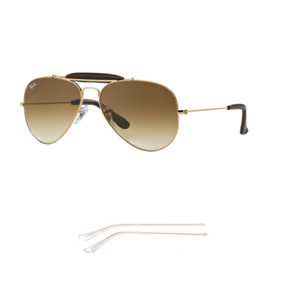 Patillas-Varillas Ray-Ban 3422Q AVIATOR CRAFT Compatibles