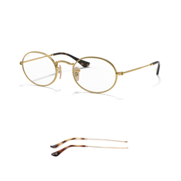 Patillas-Varillas Ray-Ban 3547V Oval Compatibles