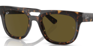 Lentes originales Ray-Ban RB4426, color 73 · Marrón · plástico