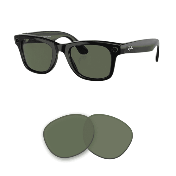 Lentes/Cristales compatibles Ray-Ban META WAYFARER W4006