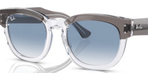 Lentes originales Ray-Ban RB0298S Mega Hawkeye, color 3F · Azul degradado