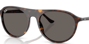 Lentes originales Ray-Ban RB2215, color B1 · Gris oscuro