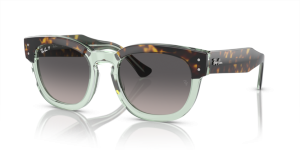 Lentes originales Ray-Ban RB0298S Mega Hawkeye, color M3 · Polarizado gris degradado