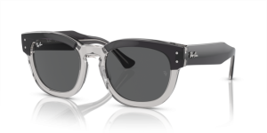 Lentes originales Ray-Ban RB0298S Mega Hawkeye, color B1 · Gris oscuro