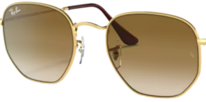 Lentes originales Ray-Ban RB3548, color 51 · Marrón claro degradado