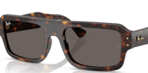 Lentes originales Ray-Ban RB4454 Flacko, color B1 · Gris oscuro