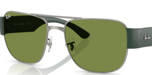 Lentes originales Ray-Ban RB3756, color 4E · Verde