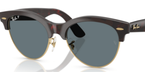 Lentes originales Ray-Ban RB2341 Clubmaster Way, color 3R · Azul oscuro polarizado