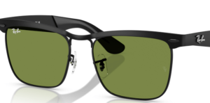 Lentes originales Ray-Ban RB3875 Wayfarer Deluxe, color 4E · Verde