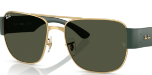 Lentes originales Ray-Ban RB3756, color 31 · Verde