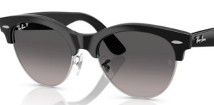 Lentes originales Ray-Ban RB2341 Clubmaster Way, color M3 · Polarizado gris degradado