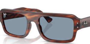 Lentes originales Ray-Ban RB4454 Flacko, color 56 · Azul