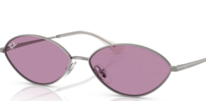 Lentes originales Ray-Ban RB3757 Kai, color 69 · Violeta oscuro · plástico