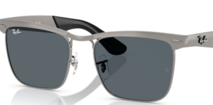 Lentes originales Ray-Ban RB3875 Wayfarer Deluxe, color R5 · Azul