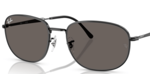 Lentes originales Ray-Ban RB3754 Pillow, color B1 · Gris oscuro