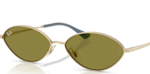 Lentes originales Ray-Ban RB3757 Kai, color 2 · Verde · plástico