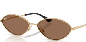 Lentes originales Ray-Ban RB3757 Kai, color 73 · Marrón · plástico