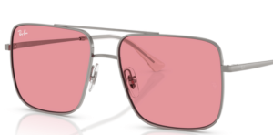 Lentes originales Ray-Ban RB3758 Ari, color 84 · Rosa · plástico