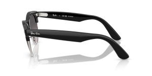 Patillas originales Ray-Ban RB2341 Clubmaster Way, color 1354 · Negro sobre plata