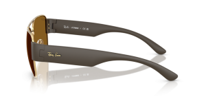 Patillas originales Ray-Ban RB3756, color 001 · Arista oro