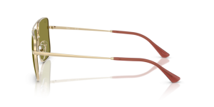 Patillas originales Ray-Ban RB3758 Ari, color 9213 · Pale oro