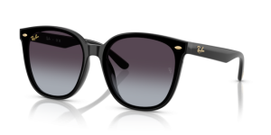 Lentes originales Ray-Ban RB4423D, color 8G · Gris degradado · plástico