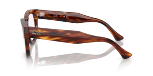 Patillas originales Ray-Ban RB0298V Mega Hawkeye, color 2144 · Rayado habana