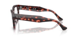 Patillas originales Ray-Ban RB0298V Mega Hawkeye, color 8118 · Rosa habana
