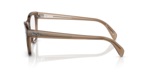 Patillas originales Ray-Ban RB0707V, color 8198 · Transparente marrón claro