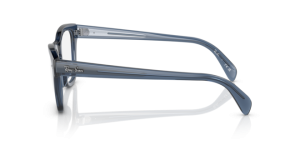 Patillas originales Ray-Ban RB0707V, color 8200 · Transparente azul oscuro