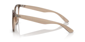 Patillas originales Ray-Ban RB4379VD, color 8270 · Transparente marrón