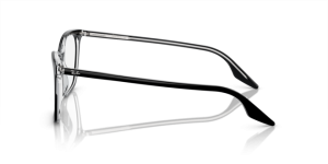 Patillas originales Ray-Ban RB5422, color 2034 · Negro sobre transparente