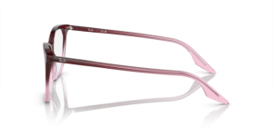 Patillas originales Ray-Ban RB5422, color 8311 · Rojo & rosa