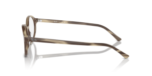 Patillas originales Ray-Ban RB5429 German, color 8357 · Rayado beige