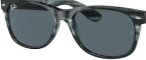 Lentes originales Ray-Ban RB2132 New Wayfarer, color R5 · Azul