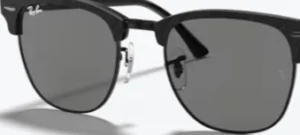 Lentes originales Ray-Ban RB3716 Clubmaster Metal, color B1 · Gris oscuro