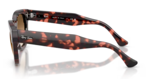 Patillas originales Ray-Ban RB0298S Mega Hawkeye, color 1334 · Rosa habana