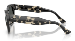 Patillas originales Ray-Ban RB0298S Mega Hawkeye, color 1333 · Gris habana