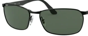 Cristales originales Ray-Ban RB3534, color G15 · Verde clásico · plástico