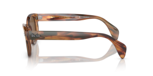 Patillas originales Ray-Ban RB0880S, color 6640 · Tranparent marrón