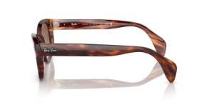 Patillas originales Ray-Ban RB0880S, color 954 · Rayado habana